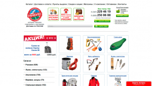 Проект irbis-shop.ru